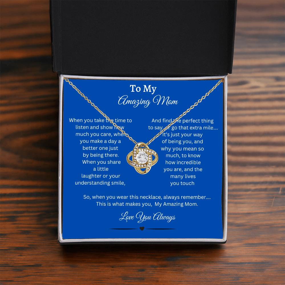 Revd To My Amazing Mom, Mom Gift From Son, Mother's Day, Mom Gift From Daughter, Son To Mom Necklace, Daughter To Mom Necklace, Mother Gift From Son, Mother Gift From Daughter, Mom Birthday Gift From Son, Mom And Son Gift, From Son to Mom Just Because