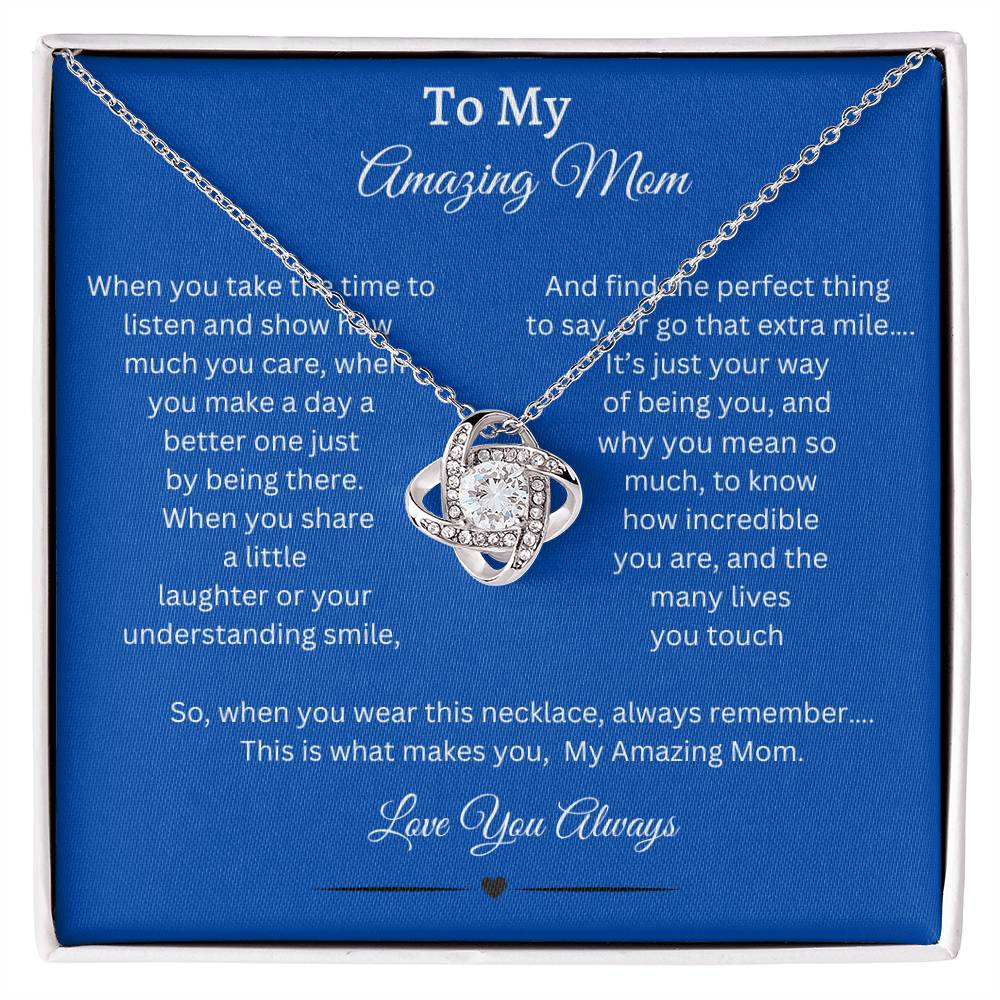 Revd To My Amazing Mom, Mom Gift From Son, Mother's Day, Mom Gift From Daughter, Son To Mom Necklace, Daughter To Mom Necklace, Mother Gift From Son, Mother Gift From Daughter, Mom Birthday Gift From Son, Mom And Son Gift, From Son to Mom Just Because