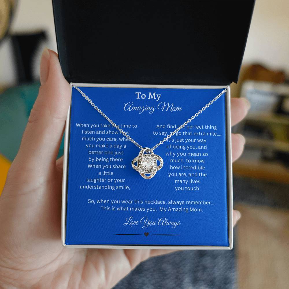 Revd To My Amazing Mom, Mom Gift From Son, Mother's Day, Mom Gift From Daughter, Son To Mom Necklace, Daughter To Mom Necklace, Mother Gift From Son, Mother Gift From Daughter, Mom Birthday Gift From Son, Mom And Son Gift, From Son to Mom Just Because