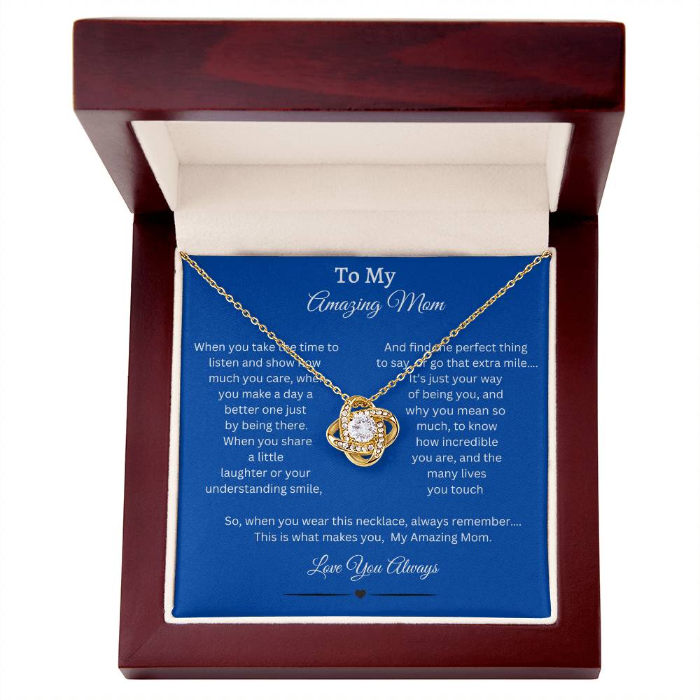 Revd To My Amazing Mom, Mom Gift From Son, Mother's Day, Mom Gift From Daughter, Son To Mom Necklace, Daughter To Mom Necklace, Mother Gift From Son, Mother Gift From Daughter, Mom Birthday Gift From Son, Mom And Son Gift, From Son to Mom Just Because