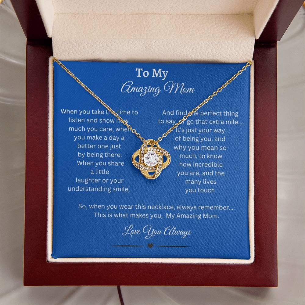 Revd To My Amazing Mom, Mom Gift From Son, Mother's Day, Mom Gift From Daughter, Son To Mom Necklace, Daughter To Mom Necklace, Mother Gift From Son, Mother Gift From Daughter, Mom Birthday Gift From Son, Mom And Son Gift, From Son to Mom Just Because