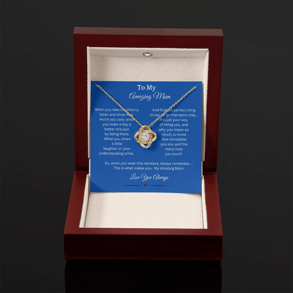 Revd To My Amazing Mom, Mom Gift From Son, Mother's Day, Mom Gift From Daughter, Son To Mom Necklace, Daughter To Mom Necklace, Mother Gift From Son, Mother Gift From Daughter, Mom Birthday Gift From Son, Mom And Son Gift, From Son to Mom Just Because