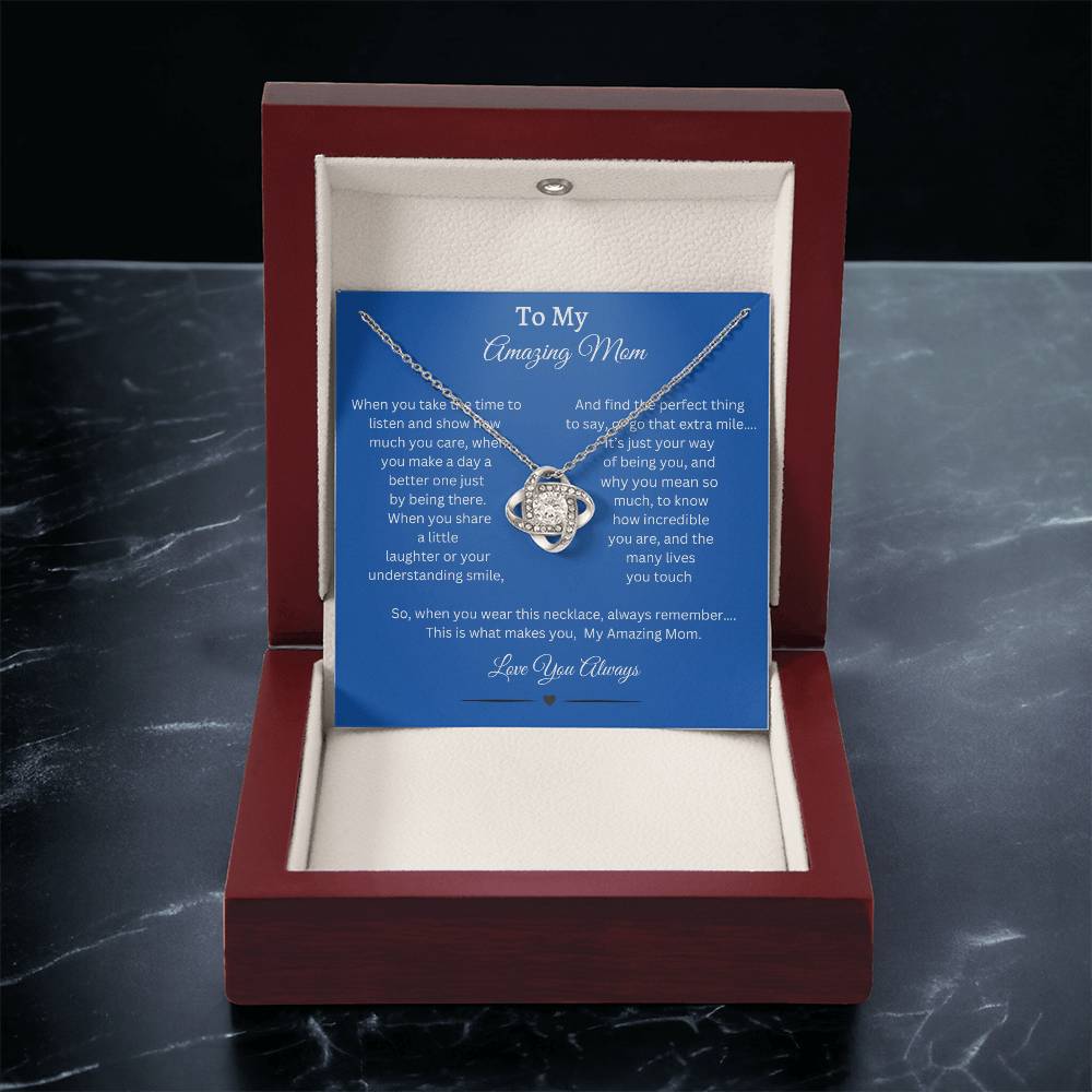 Revd To My Amazing Mom, Mom Gift From Son, Mother's Day, Mom Gift From Daughter, Son To Mom Necklace, Daughter To Mom Necklace, Mother Gift From Son, Mother Gift From Daughter, Mom Birthday Gift From Son, Mom And Son Gift, From Son to Mom Just Because
