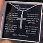 Grandson Confirmation Necklace, Confirmation Gift for him, Gift from Grandparents, Confirmation Necklace, Holy Confirmation Gift, Gift for Him, Baptism Gift, First Communion, Faith, Christening, Confirmation, Cross Necklace