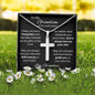 Grandson Confirmation Necklace, Confirmation Gift for him, Gift from Grandparents, Confirmation Necklace, Holy Confirmation Gift, Gift for Him, Baptism Gift, First Communion, Faith, Christening, Confirmation, Cross Necklace