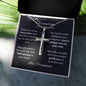 Grandson Confirmation Necklace, Confirmation Gift for him, Gift from Grandparents, Confirmation Necklace, Holy Confirmation Gift, Gift for Him, Baptism Gift, First Communion, Faith, Christening, Confirmation, Cross Necklace