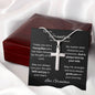 Grandson Confirmation Necklace, Confirmation Gift for him, Gift from Grandparents, Confirmation Necklace, Holy Confirmation Gift, Gift for Him, Baptism Gift, First Communion, Faith, Christening, Confirmation, Cross Necklace