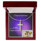 Confirmation Necklace, Christian Gift, Gift from Godparent, Gift from Parent, Gift Necklace, Baptism Gift, First Communion, Faith, Christening, Confirmation, Confirmation Gift for Her, Confirmation Gift for Him, Catholic, Holy Confirmation for Girls