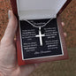 Grandson Confirmation Necklace, Confirmation Gift for him, Gift from Grandparents, Confirmation Necklace, Holy Confirmation Gift, Gift for Him, Baptism Gift, First Communion, Faith, Christening, Confirmation, Cross Necklace