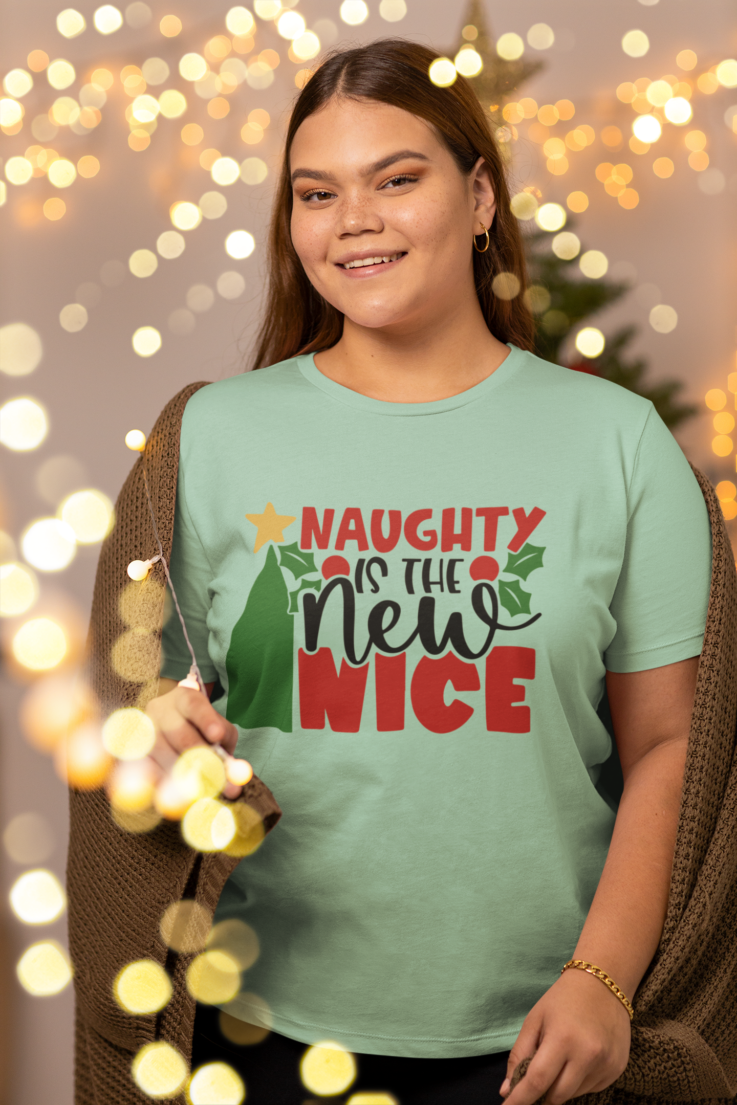Naughty Is The New Nice Shirt, Funny Christmas Shirt, Christmas Party Shirt, Sarcastic Christmas Shirt, Holiday Shirt, Naughty Nice Shirt