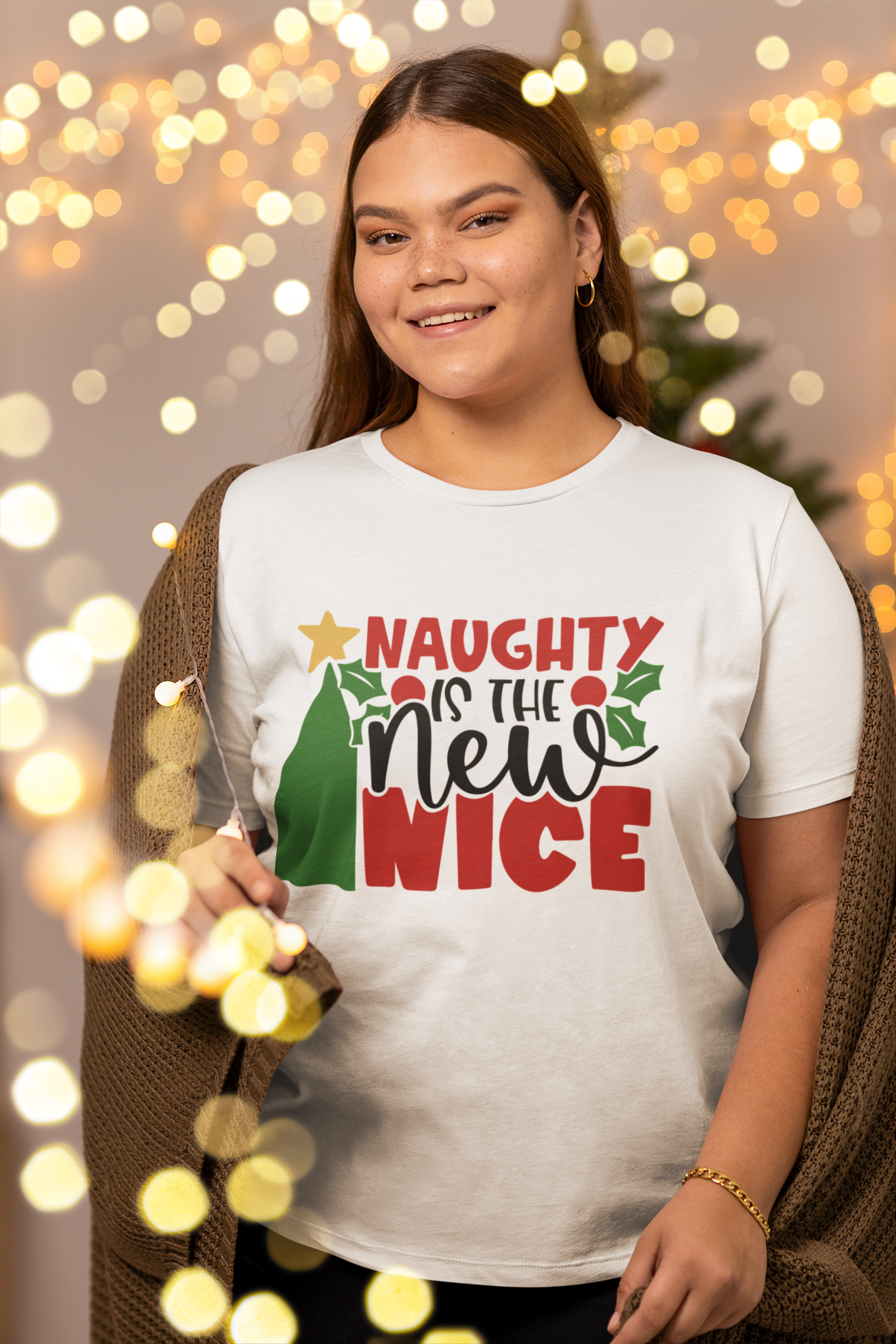 Naughty Is The New Nice Shirt, Funny Christmas Shirt, Christmas Party Shirt, Sarcastic Christmas Shirt, Holiday Shirt, Naughty Nice Shirt