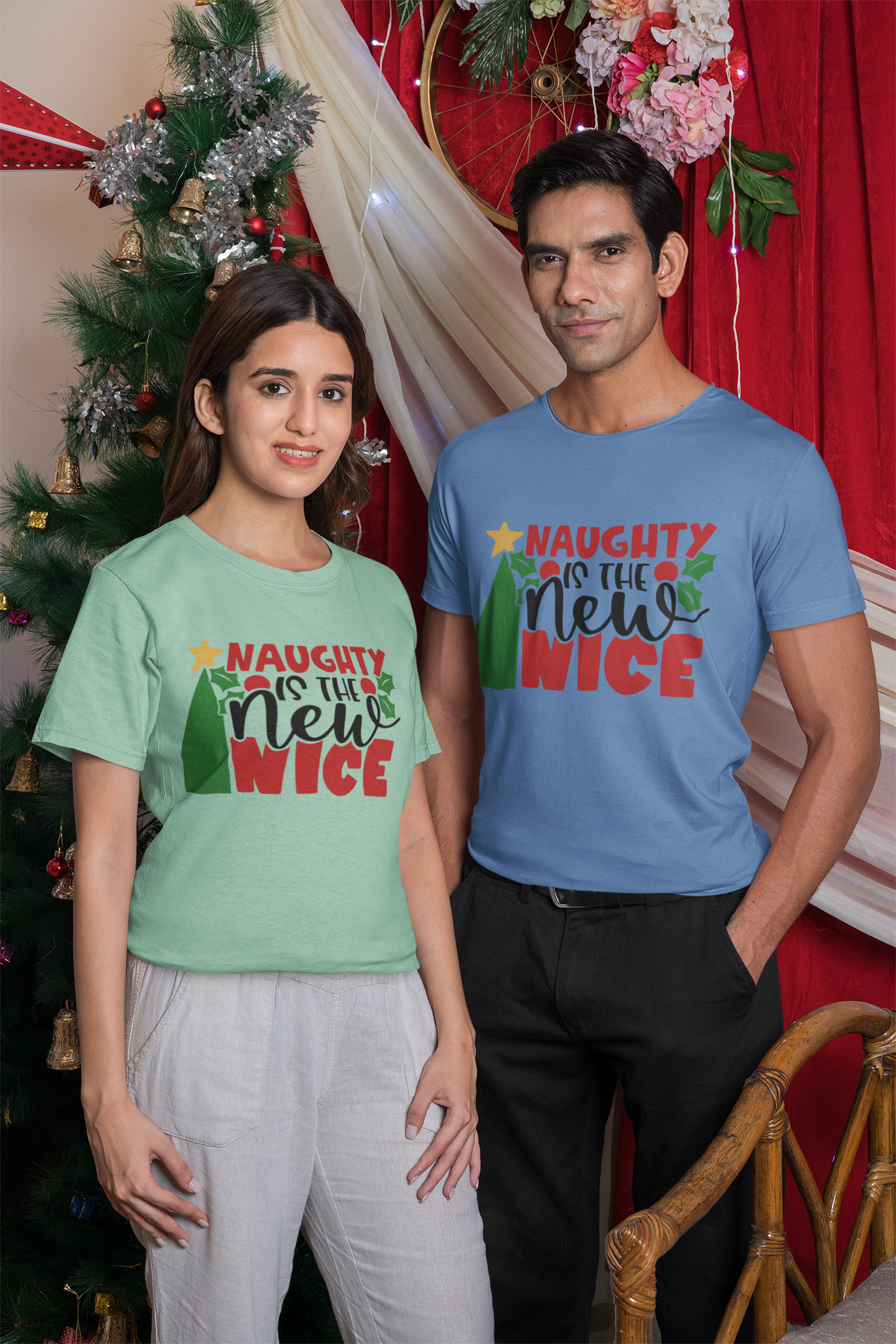 Naughty Is The New Nice Shirt, Funny Christmas Shirt, Christmas Party Shirt, Sarcastic Christmas Shirt, Holiday Shirt, Naughty Nice Shirt