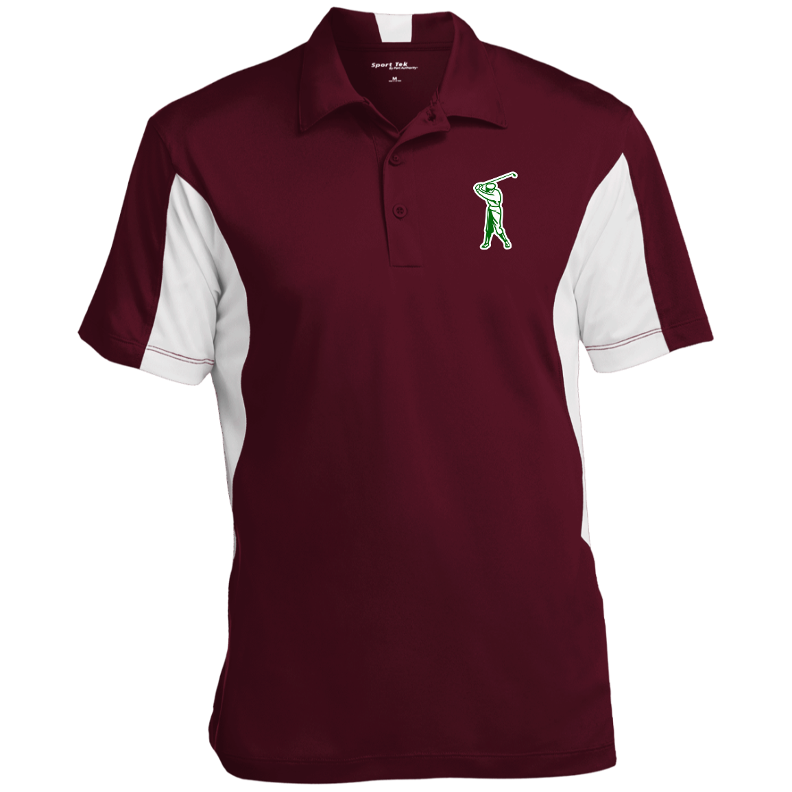 Tee Time Men's Colorblock Performance Polo