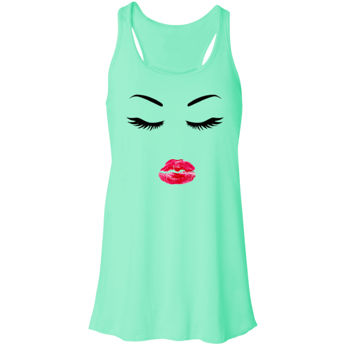Sexy Lady Flowy Racerback Tank