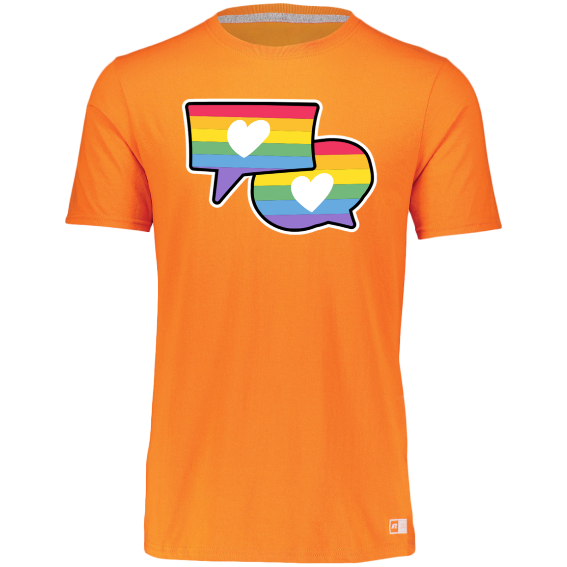 Women's Dri-Power Tee--Love is Love
