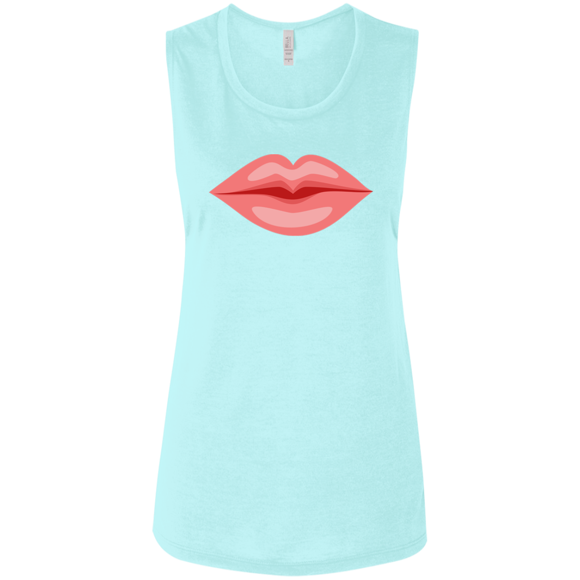Luscious Lips Ladies' Flowy Muscle Tank