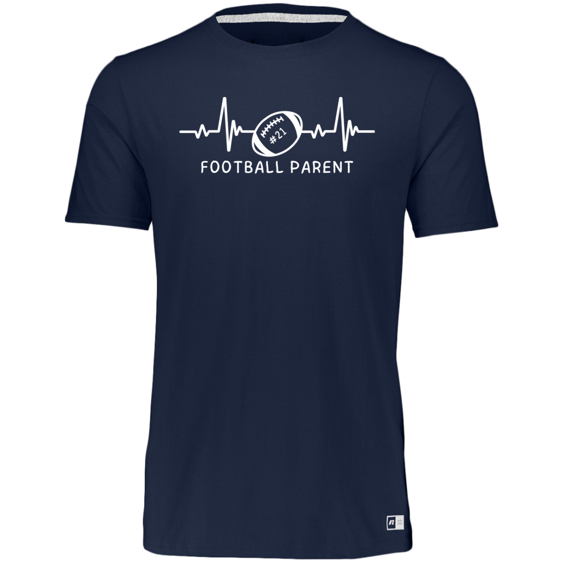 Unisex Dri-Power Tee--Football Parent