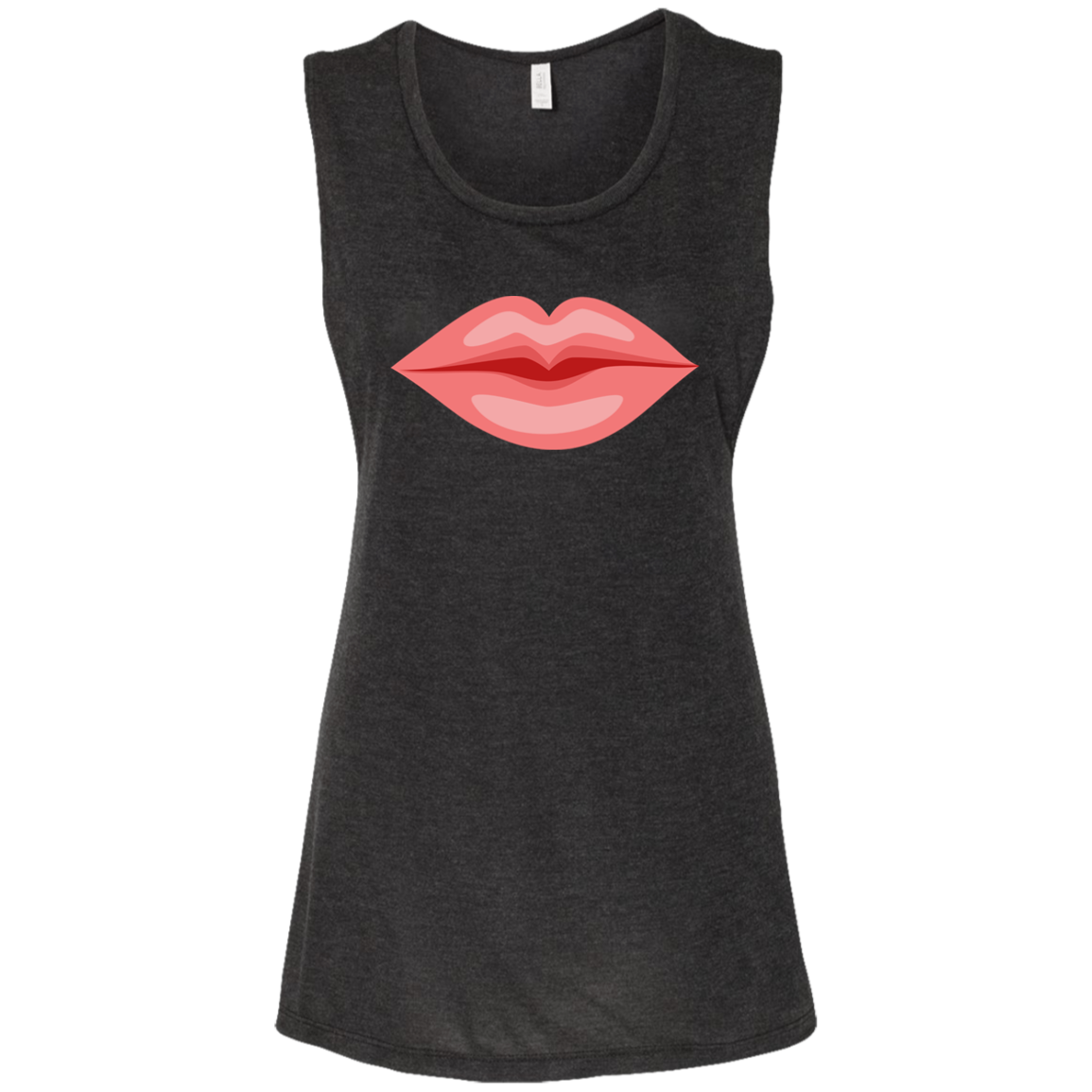 Luscious Lips Ladies' Flowy Muscle Tank