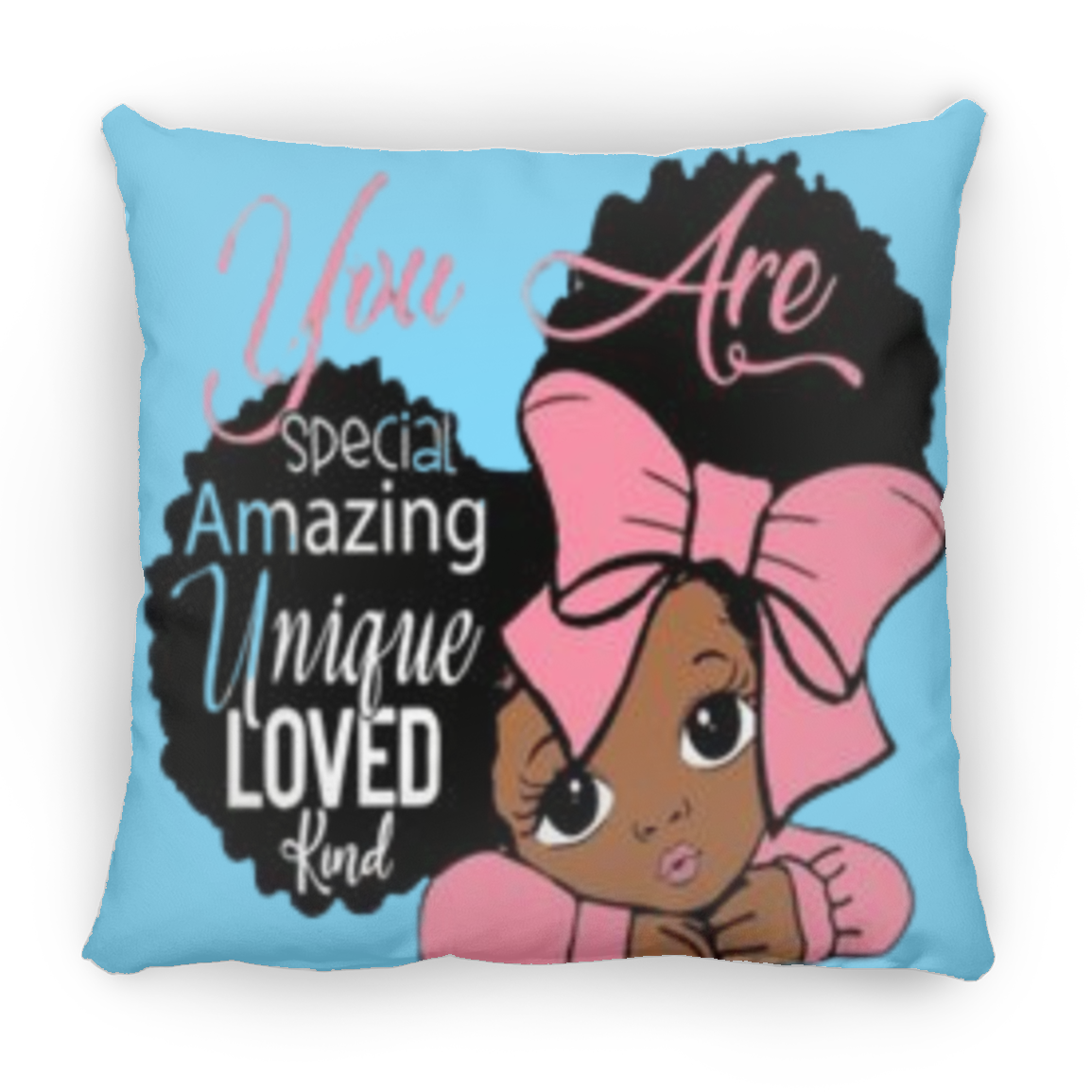 You Are Special Amazing Large Square Pillow