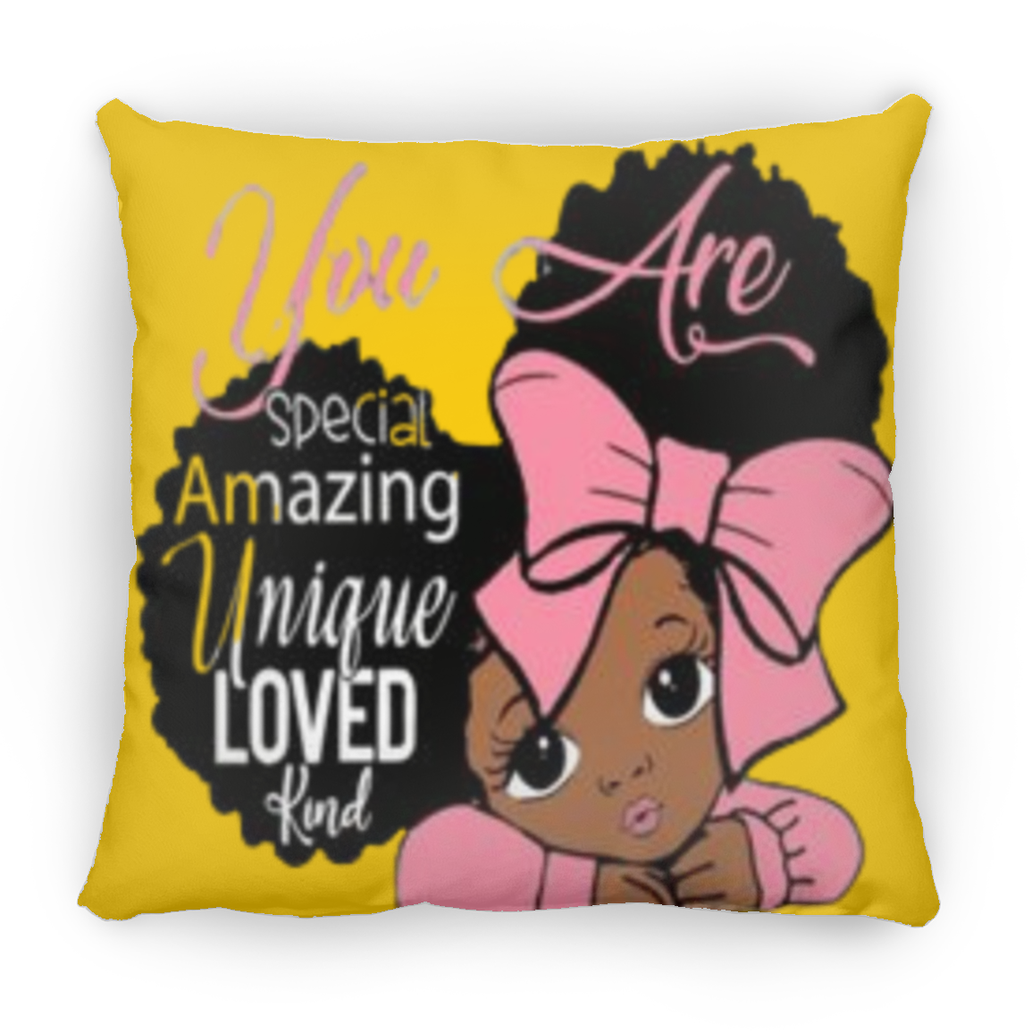 You Are Special Amazing Large Square Pillow