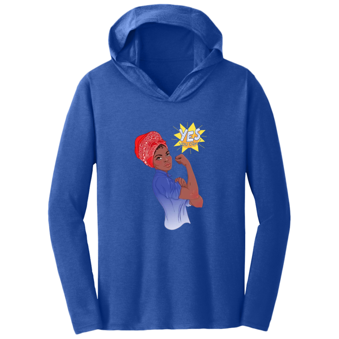 Yes You Can Women's Triblend T-Shirt Hoodie