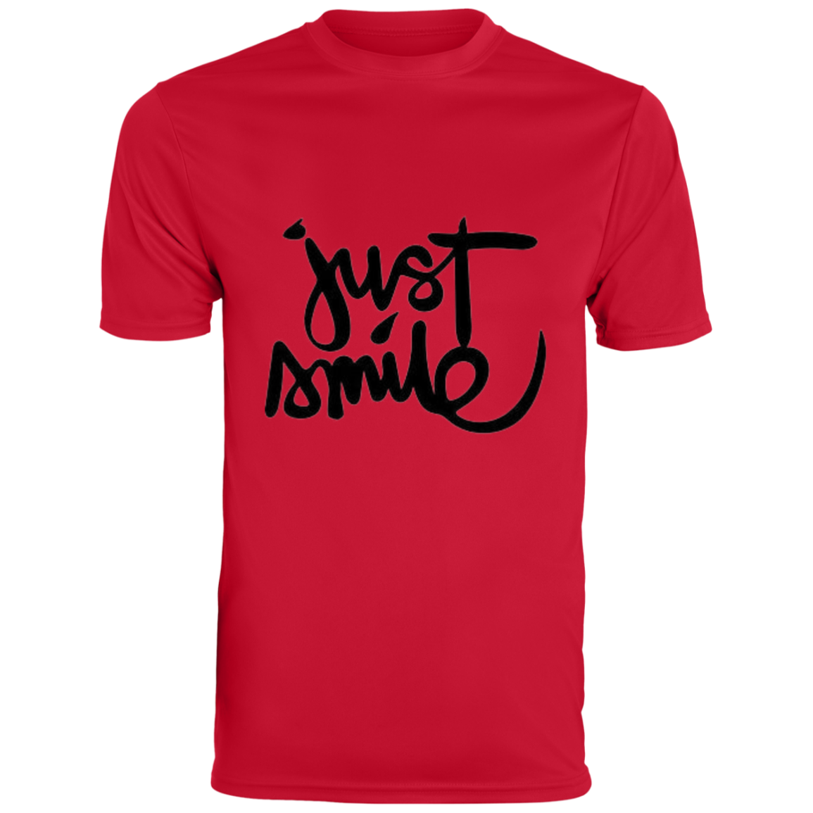 Just Smile Unisex Moisture-Wicking Tee