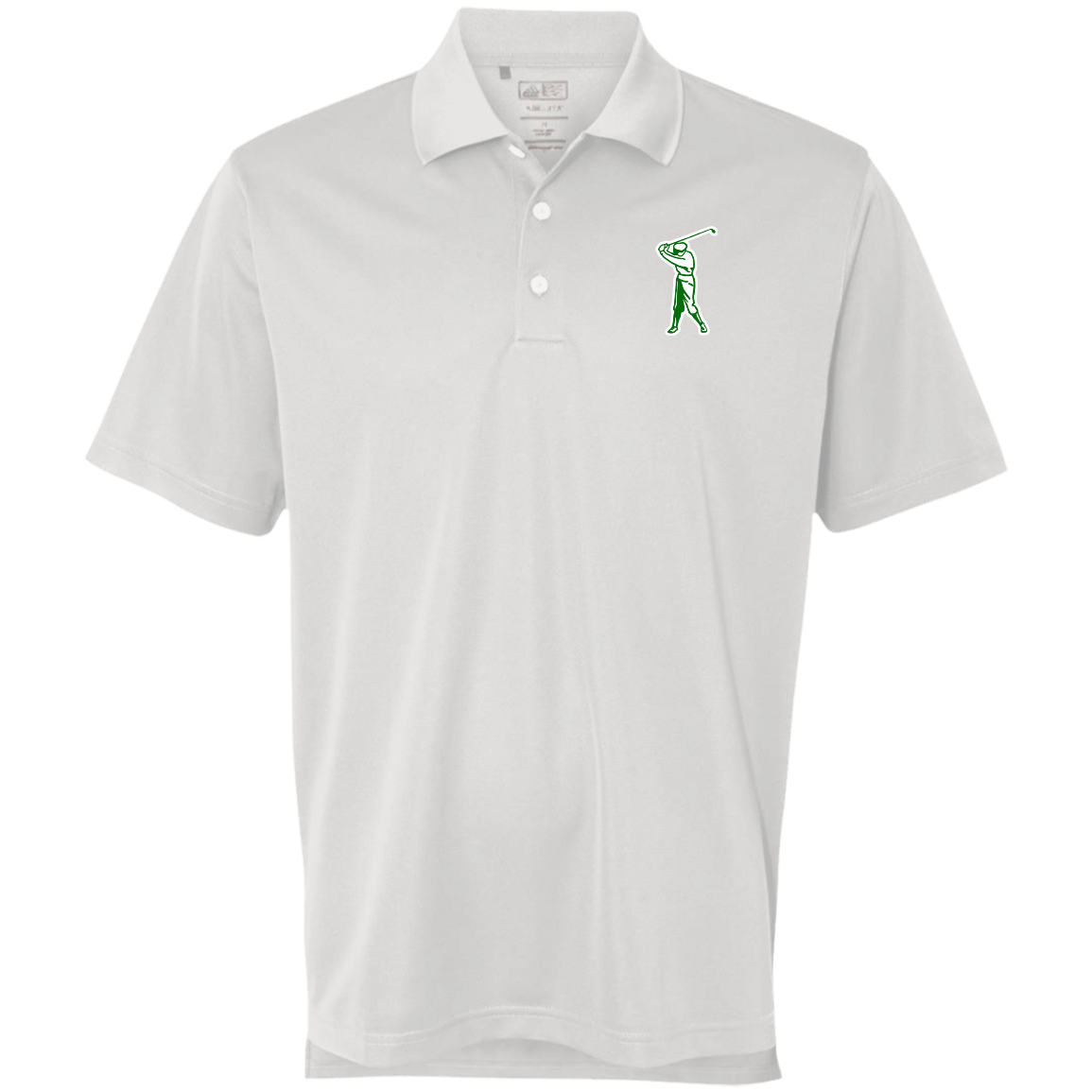 Golf Swing Adidas Golf ClimaLite® Basic Performance Pique Polo