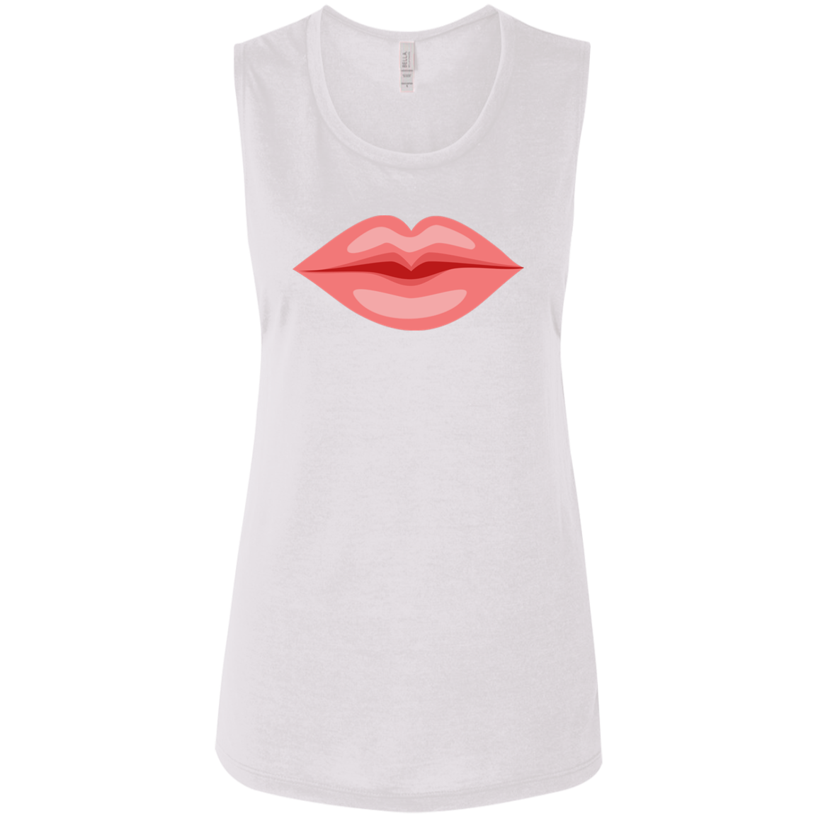 Luscious Lips Ladies' Flowy Muscle Tank