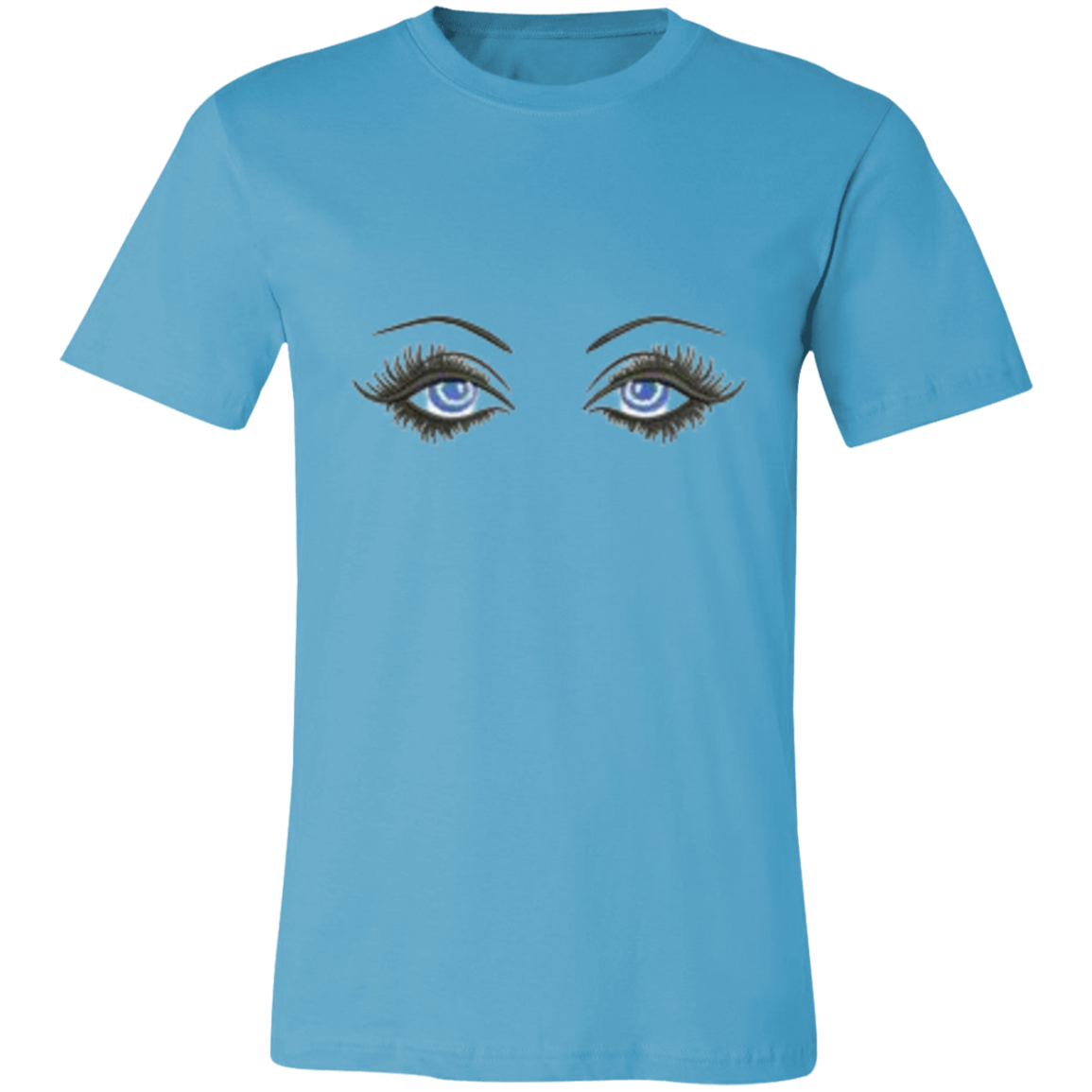 Blue Eyed Lady Unisex Jersey Short-Sleeve T-Shirt
