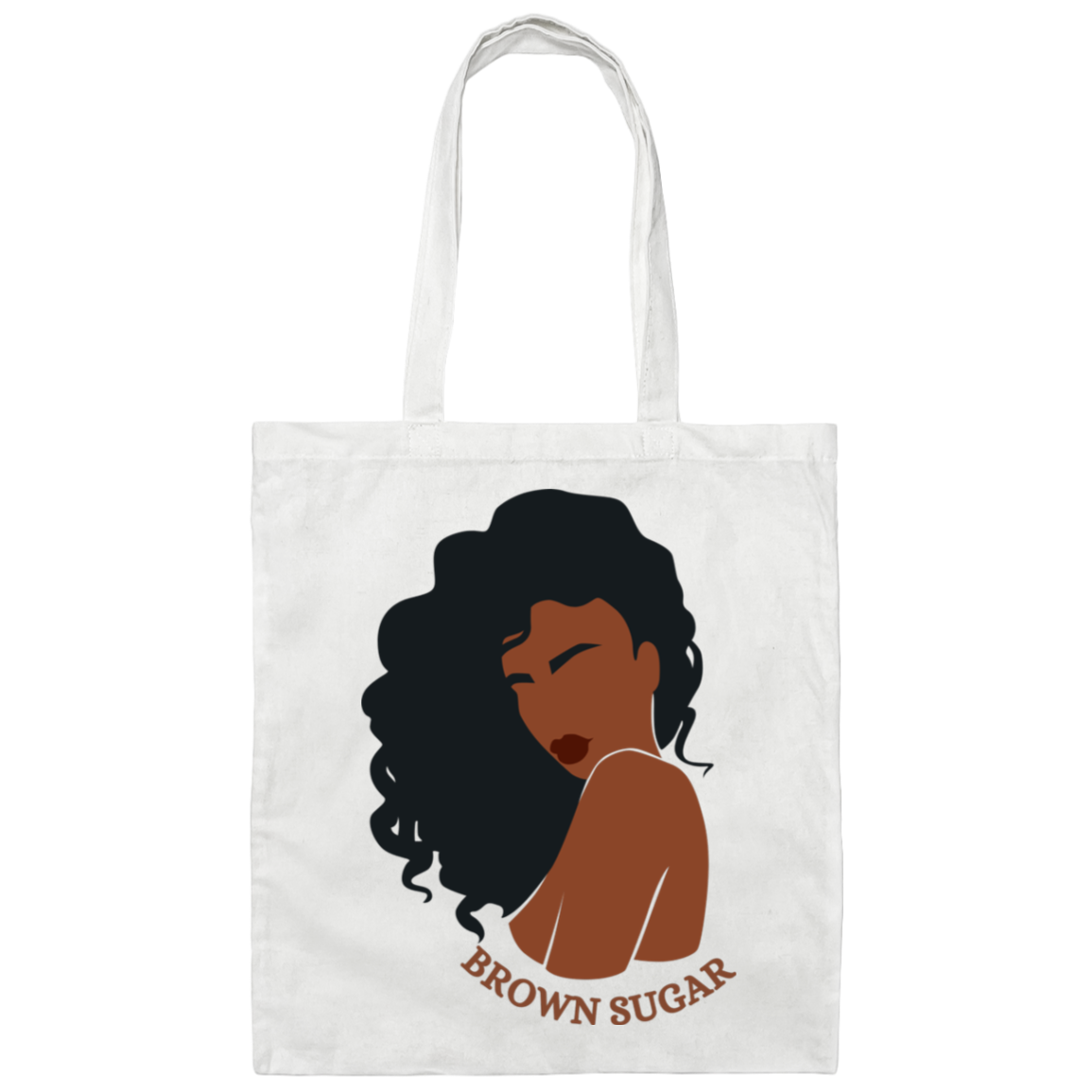 Brown Sugar Canvas Tote Bag