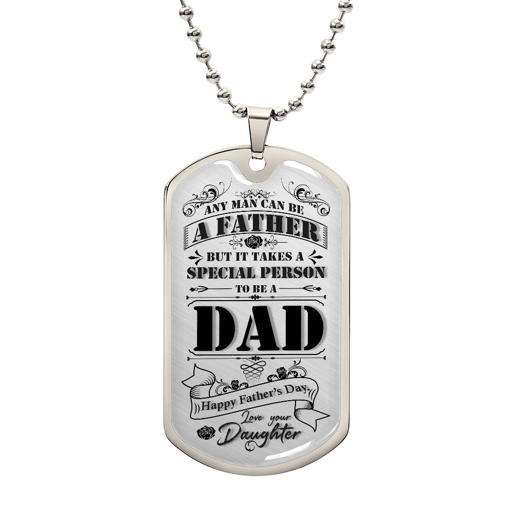 Father's Day Dog Tag