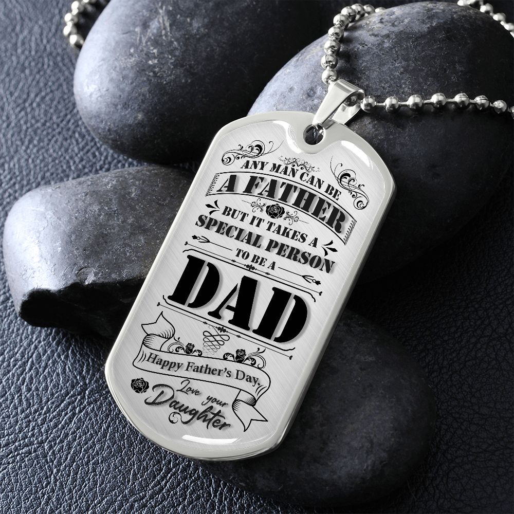Father's Day Dog Tag