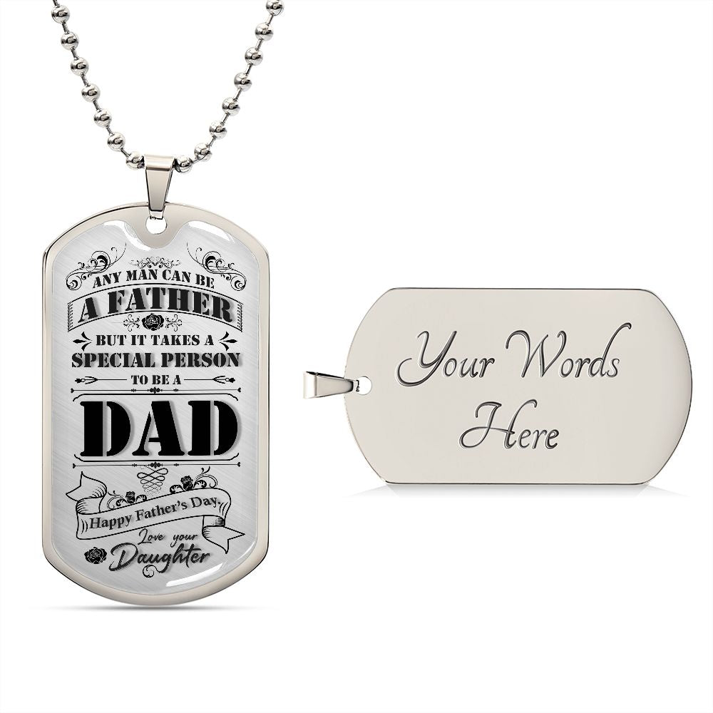 Father's Day Dog Tag