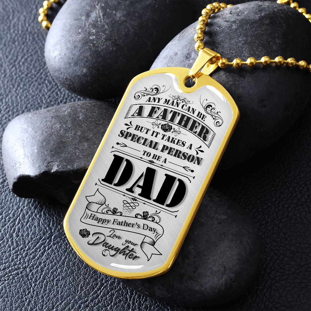 Father's Day Dog Tag