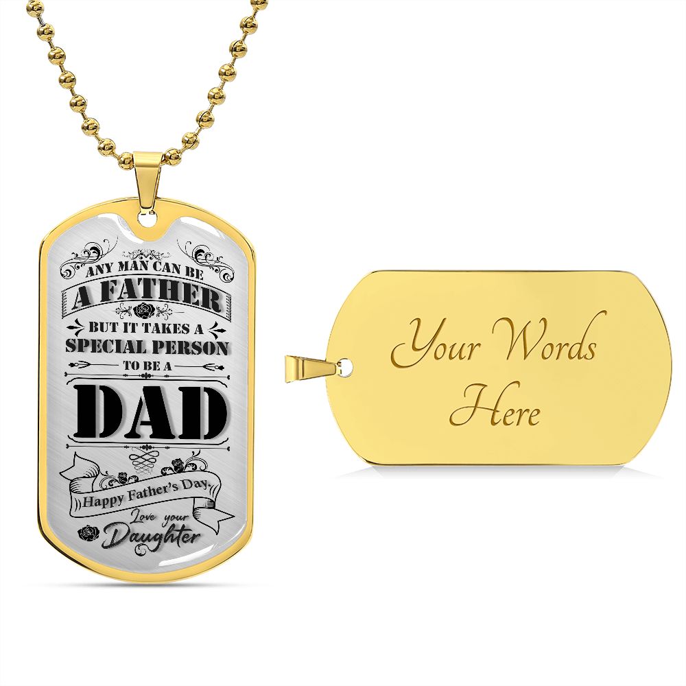 Father's Day Dog Tag