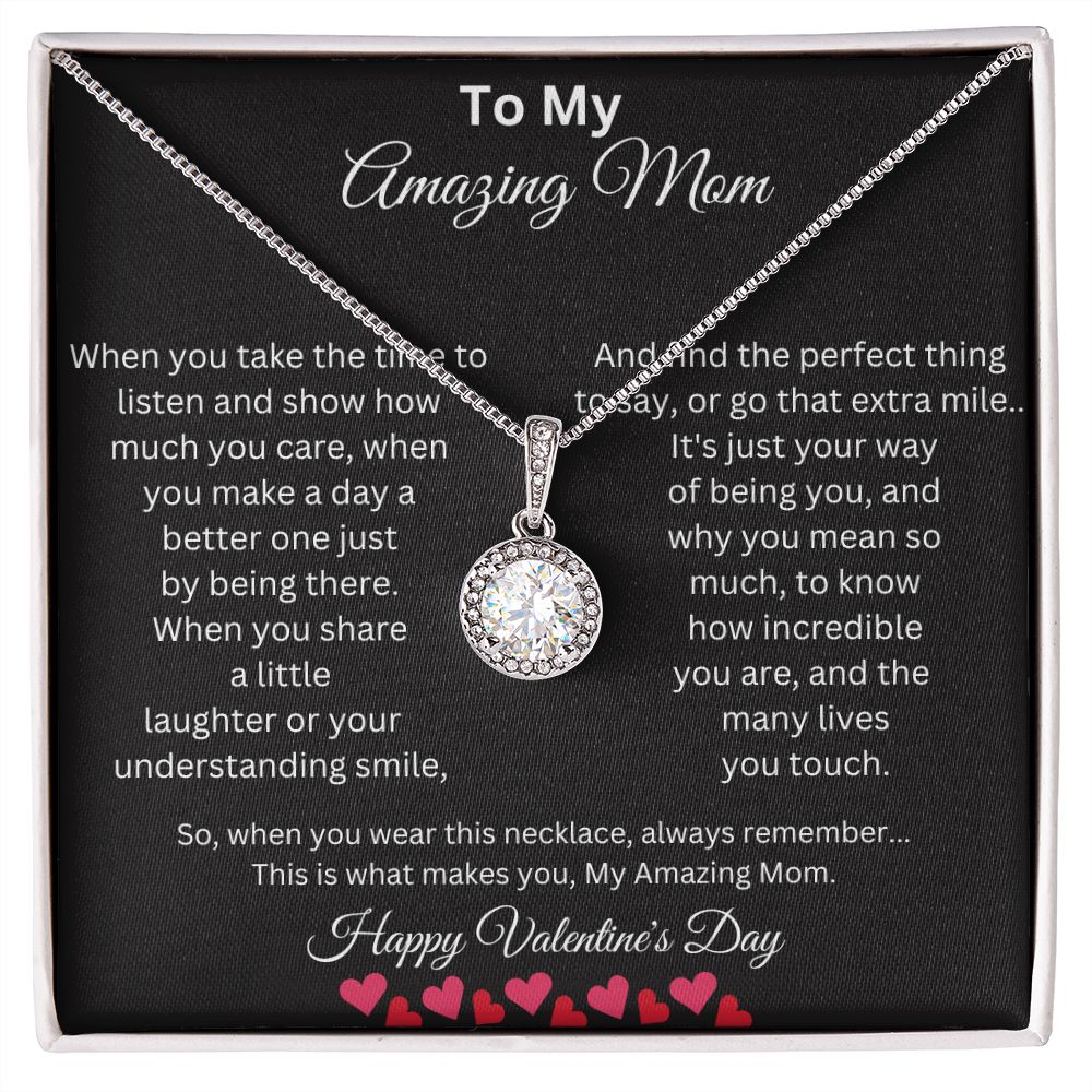 Eternal Hope Necklace For Mom. Mom Gift, Mother's Day Gift, Mom Necklace, Mother Gift From Son, Mother Gift From Daughter, Mom Birthday Gift, Just Because Gift to Mom