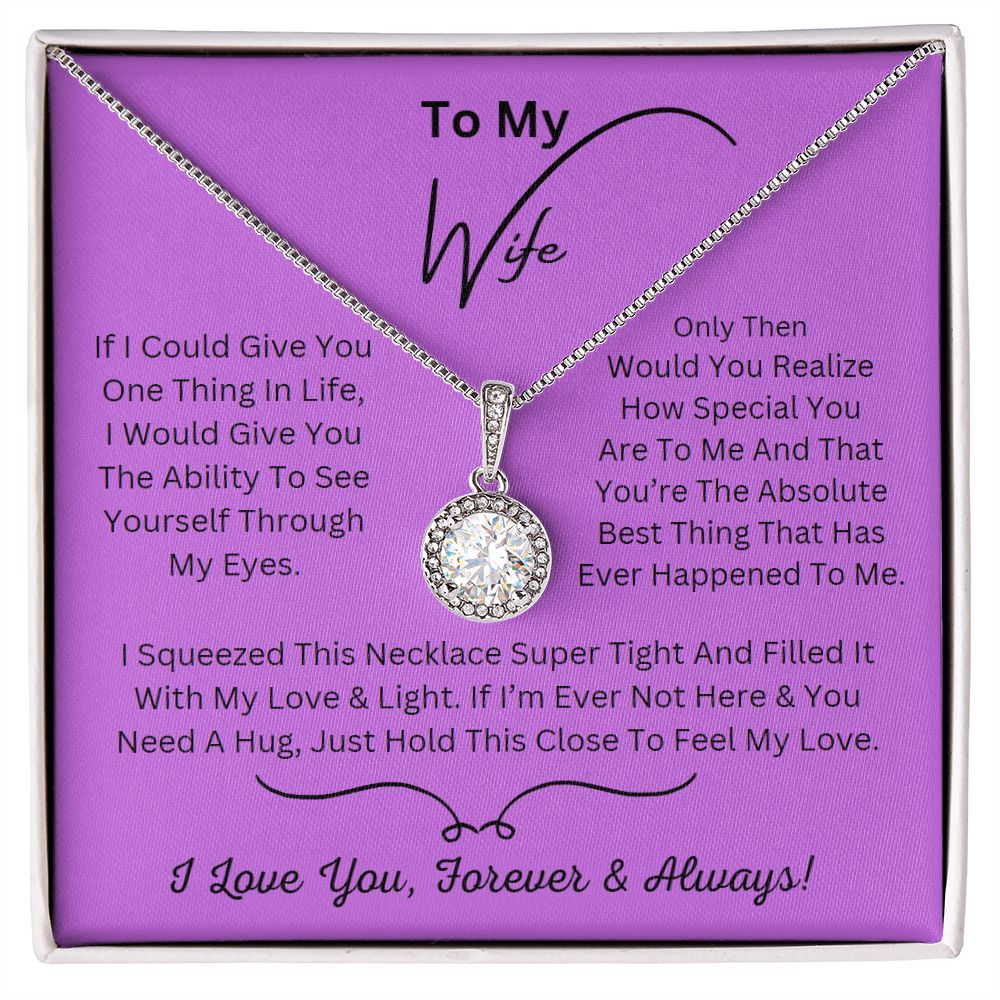 Eternal Hope Necklace, Wife Gift, Mother's Day Gift, Wife Necklace, Mother's Day Gift From Husband, Mother’s Day Gift From Spouse, Wife Birthday Gift, Just Because Gift to Wife, Birthday Gift, Anniversary Gift