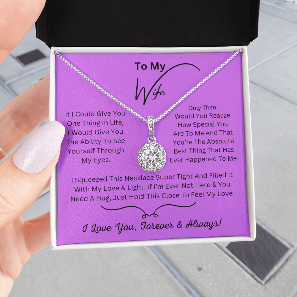 Eternal Hope Necklace, Wife Gift, Mother's Day Gift, Wife Necklace, Mother's Day Gift From Husband, Mother’s Day Gift From Spouse, Wife Birthday Gift, Just Because Gift to Wife, Birthday Gift, Anniversary Gift
