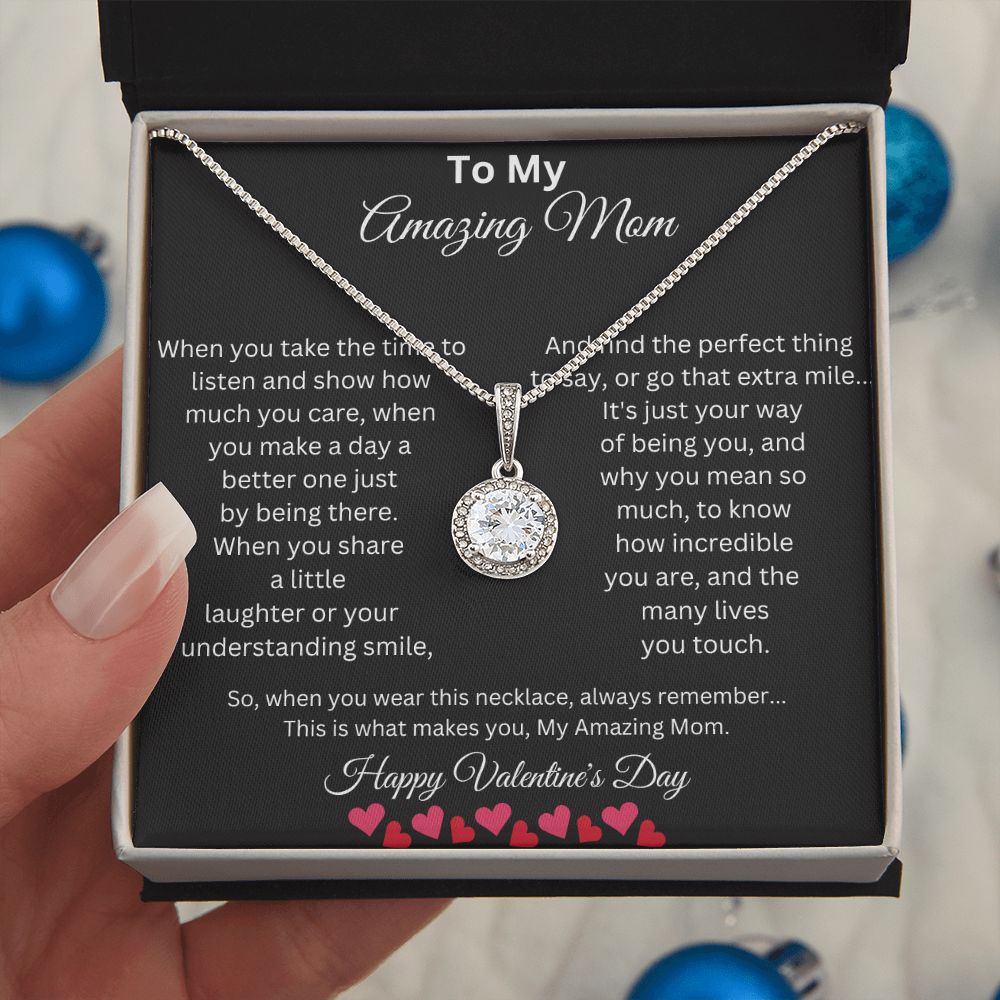 Eternal Hope Necklace For Mom. Mom Gift, Mother's Day Gift, Mom Necklace, Mother Gift From Son, Mother Gift From Daughter, Mom Birthday Gift, Just Because Gift to Mom