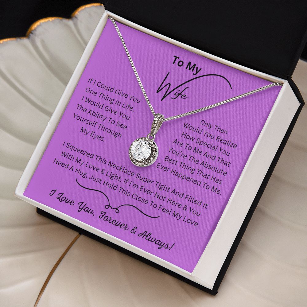 Eternal Hope Necklace, Wife Gift, Mother's Day Gift, Wife Necklace, Mother's Day Gift From Husband, Mother’s Day Gift From Spouse, Wife Birthday Gift, Just Because Gift to Wife, Birthday Gift, Anniversary Gift