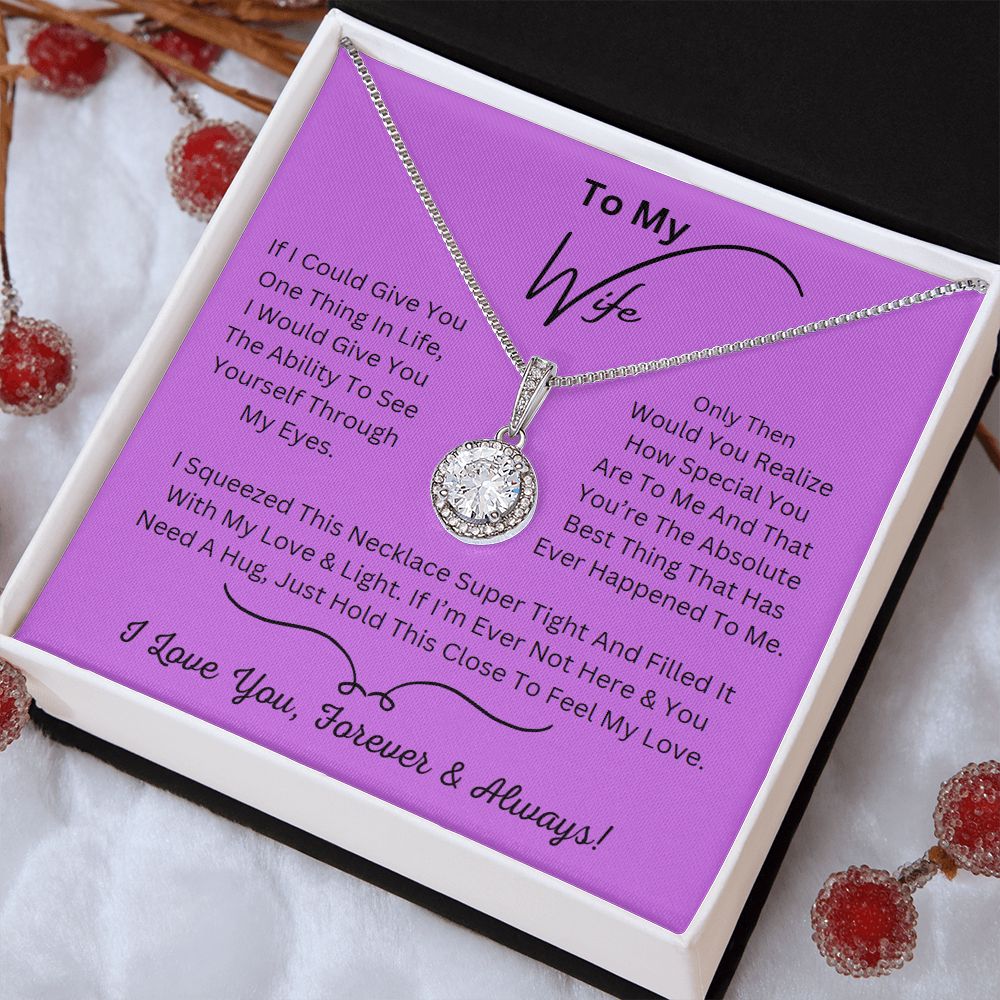 Eternal Hope Necklace, Wife Gift, Mother's Day Gift, Wife Necklace, Mother's Day Gift From Husband, Mother’s Day Gift From Spouse, Wife Birthday Gift, Just Because Gift to Wife, Birthday Gift, Anniversary Gift