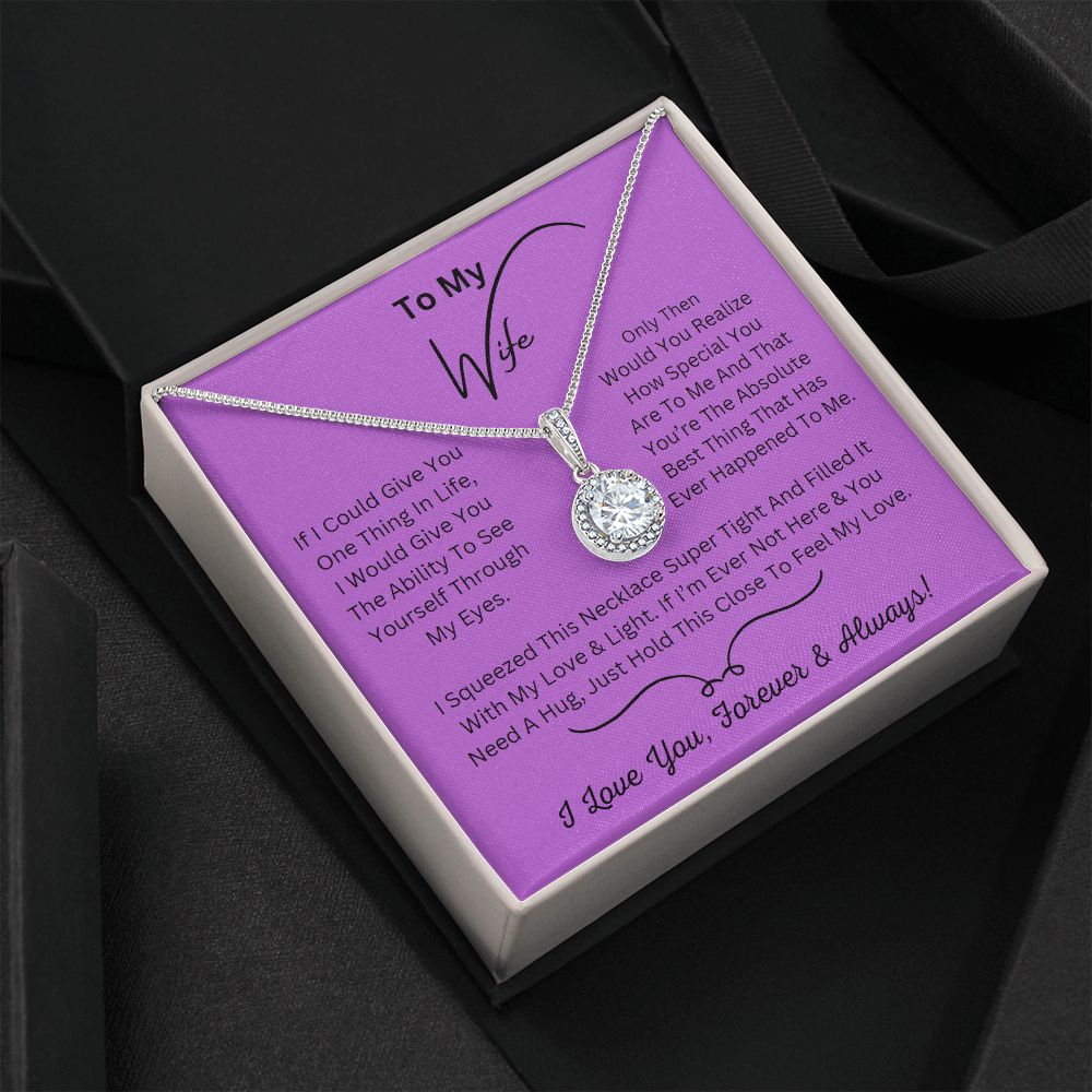 Eternal Hope Necklace, Wife Gift, Mother's Day Gift, Wife Necklace, Mother's Day Gift From Husband, Mother’s Day Gift From Spouse, Wife Birthday Gift, Just Because Gift to Wife, Birthday Gift, Anniversary Gift