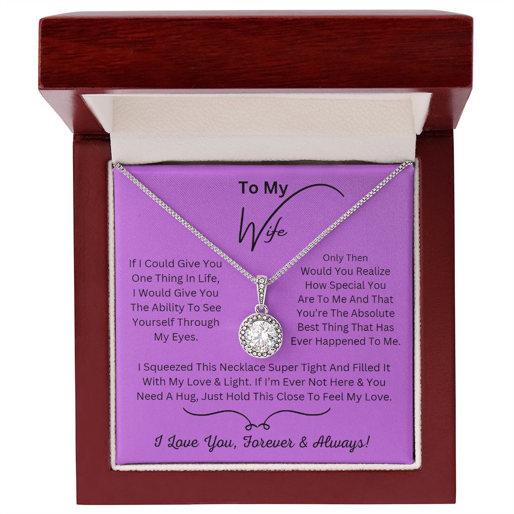 Eternal Hope Necklace, Wife Gift, Mother's Day Gift, Wife Necklace, Mother's Day Gift From Husband, Mother’s Day Gift From Spouse, Wife Birthday Gift, Just Because Gift to Wife, Birthday Gift, Anniversary Gift