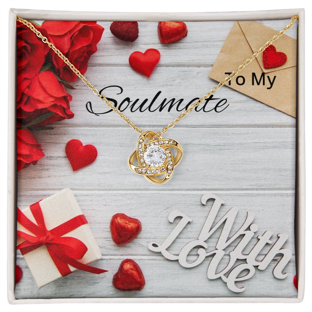 Love Knot Necklace. Wife Gift, Mother's Day Gift, Wife Necklace, Mother's Day Gift From Soulmate, Mother’s Day Gift From Spouse, Wife Birthday Gift, Soulmate Birthday Gift, Just Because Gift to Wife, Birthday Gift, Anniversary Gift