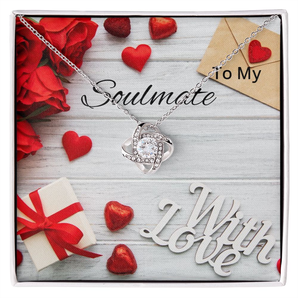 Love Knot Necklace. Wife Gift, Mother's Day Gift, Wife Necklace, Mother's Day Gift From Soulmate, Mother’s Day Gift From Spouse, Wife Birthday Gift, Soulmate Birthday Gift, Just Because Gift to Wife, Birthday Gift, Anniversary Gift