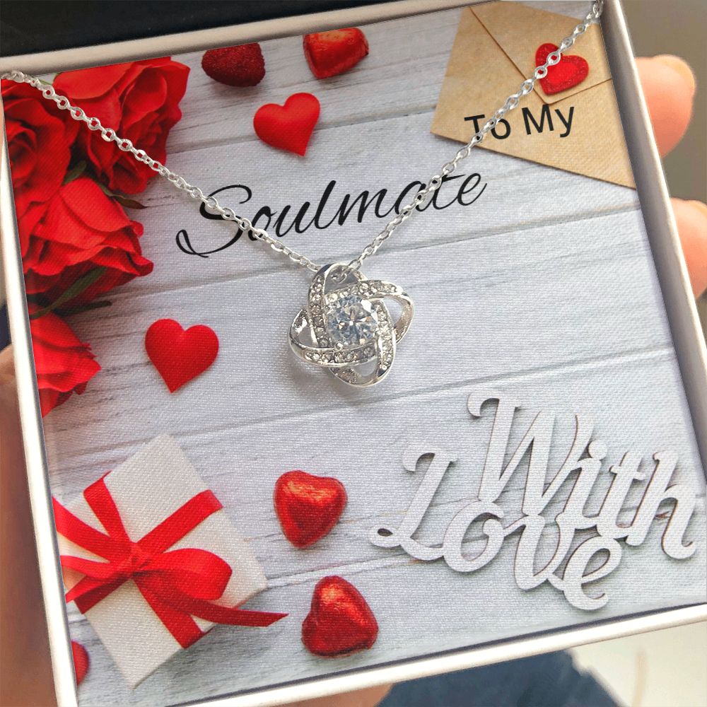 Love Knot Necklace. Wife Gift, Mother's Day Gift, Wife Necklace, Mother's Day Gift From Soulmate, Mother’s Day Gift From Spouse, Wife Birthday Gift, Soulmate Birthday Gift, Just Because Gift to Wife, Birthday Gift, Anniversary Gift