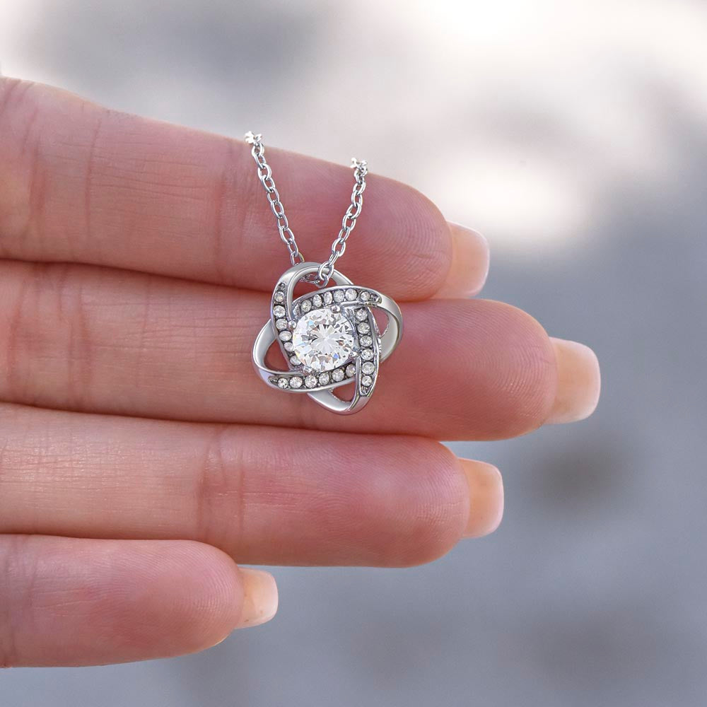 Love Knot Necklace. Wife Gift, Mother's Day Gift, Wife Necklace, Mother's Day Gift From Soulmate, Mother’s Day Gift From Spouse, Wife Birthday Gift, Soulmate Birthday Gift, Just Because Gift to Wife, Birthday Gift, Anniversary Gift
