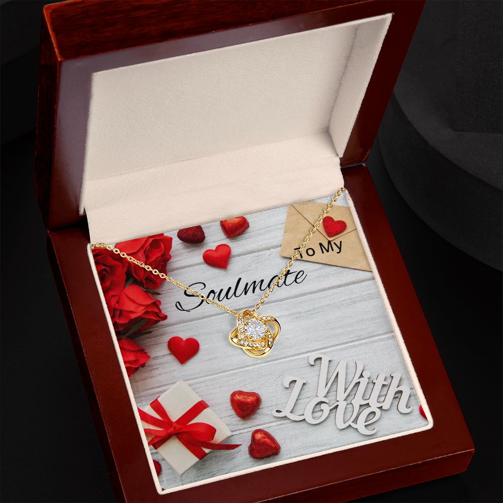 Love Knot Necklace. Wife Gift, Mother's Day Gift, Wife Necklace, Mother's Day Gift From Soulmate, Mother’s Day Gift From Spouse, Wife Birthday Gift, Soulmate Birthday Gift, Just Because Gift to Wife, Birthday Gift, Anniversary Gift