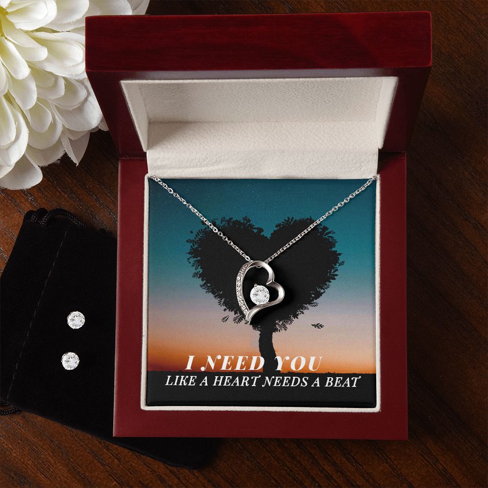 Forever Love Necklace. Wife Gift, Mother's Day Gift, Wife Necklace, Mother's Day Gift From Soulmate, Mother’s Day Gift From Spouse, Wife Birthday Gift, Soulmate Birthday Gift, Just Because Gift to Wife, Birthday Gift, Anniversary Gift