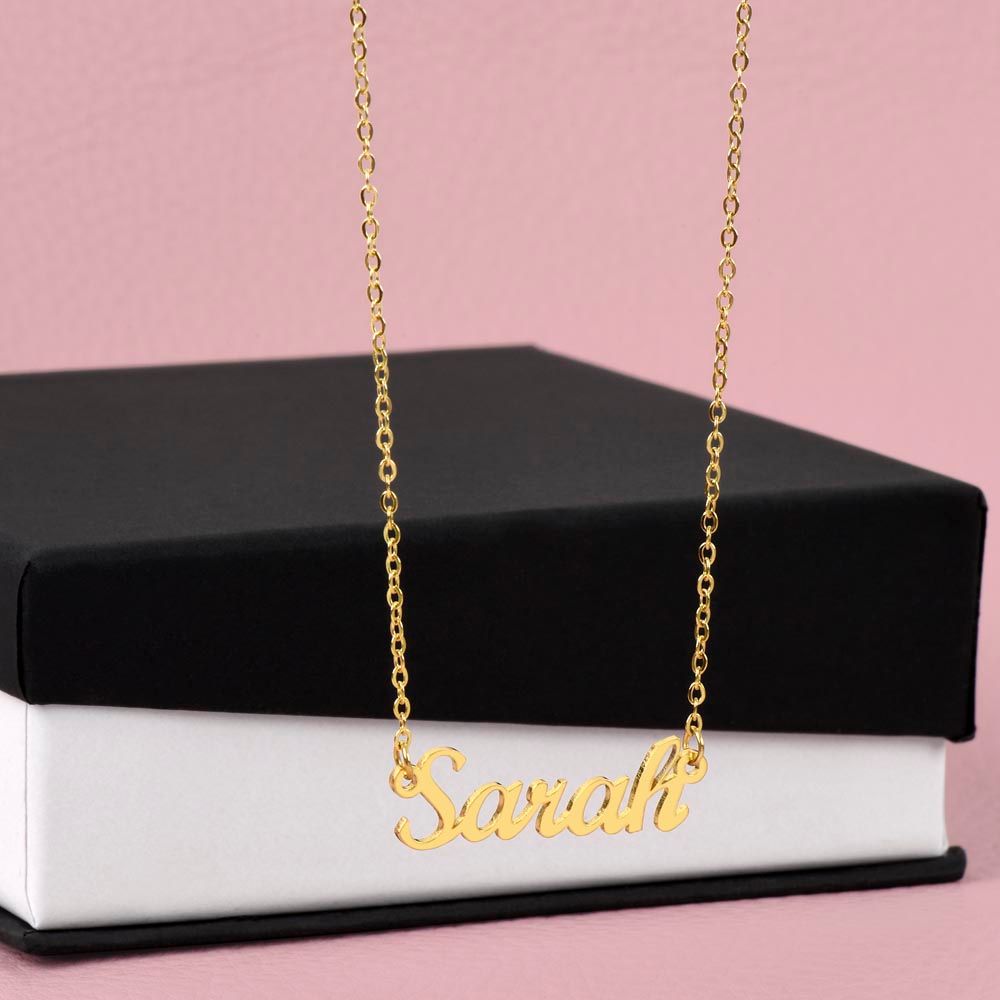 Personalized Name Necklace is the perfect gift for your sister. Great Valentine's Day Gift, Special Occasion, or Just Because